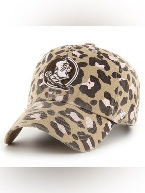 Florida State Seminoles '47 Women's Bagheera Clean Up Adjustable Hat Khaki